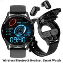 Smart Watch x7 2 em 1 com guarda fones embutidos.